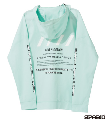 ジュニアバックプリントフルジップパーカー