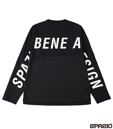 マテリアルMIXロングプラシャツ