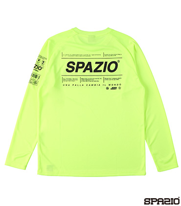Spazioロゴロングプラシャツ
