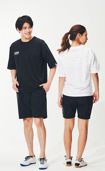 VIAGGIO切り替えTシャツ