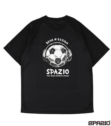 ジュニアサッカーボールヘッドフォンプラシャツ