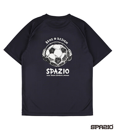 サッカーボールヘッドフォンプラシャツ