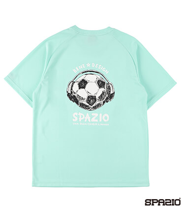 サッカーボールヘッドフォンプラシャツ