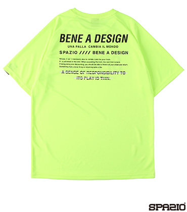 ジュニアSPAZIOバックプリントプラシャツ