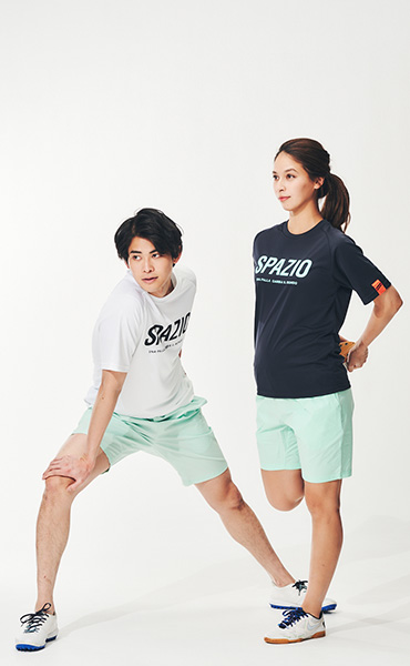 SPAZIOバックプリントプラシャツ