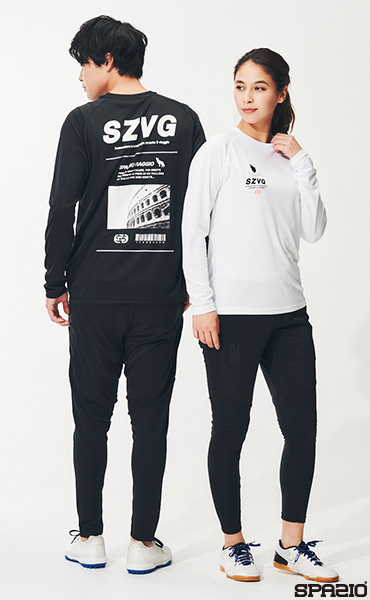 VIAGGIOロゴロングプラシャツ