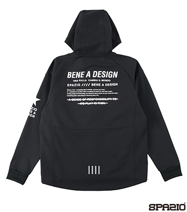 裏シャギーボンディングジップパーカー