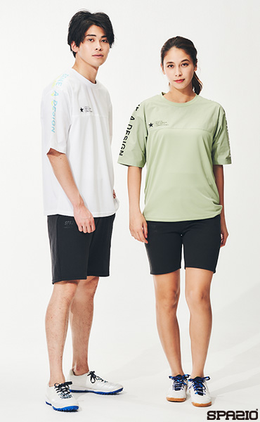 スターSPAZIO切り替えTシャツ