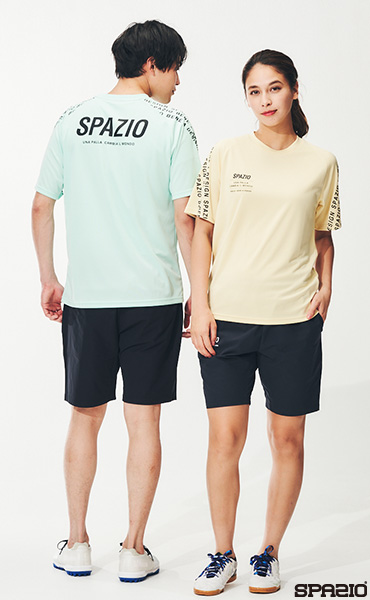 ロゴストライププラシャツ