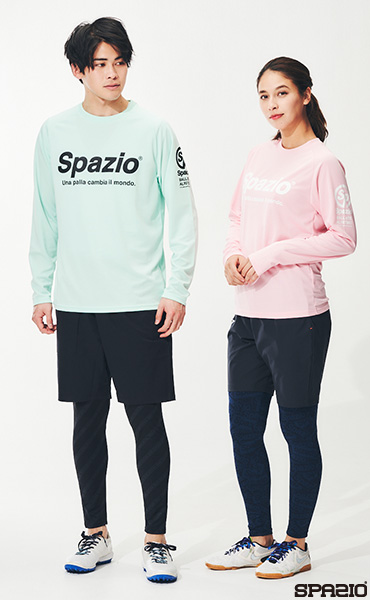 spazioロングプラシャツ