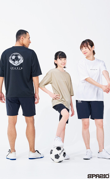 ジュニアオーバーサイズサッカーボールプラシャツ