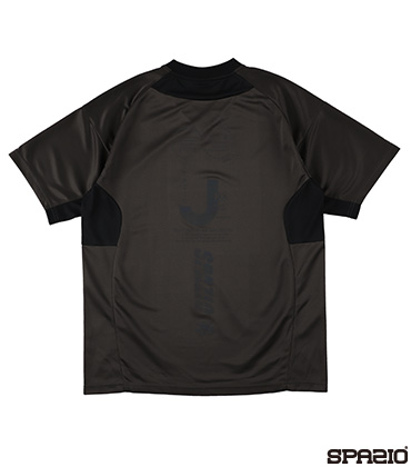 ジュニアキーネックメッシュ切り替えプラシャツ