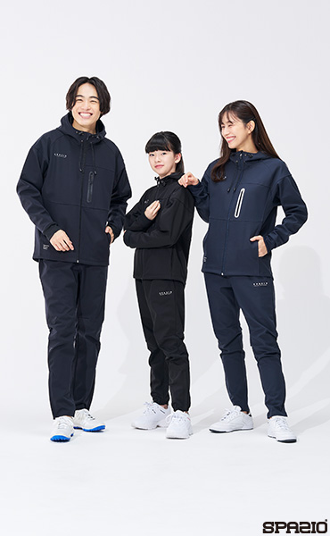 Jr.裏シャギーボンディングジップアップパーカー