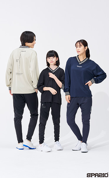 オーバーサイズVネック長袖プラシャツ