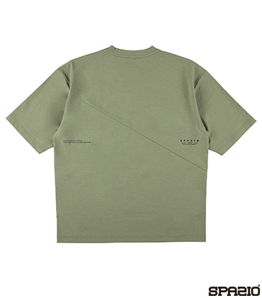オーバーサイズアシンメトリーTシャツ