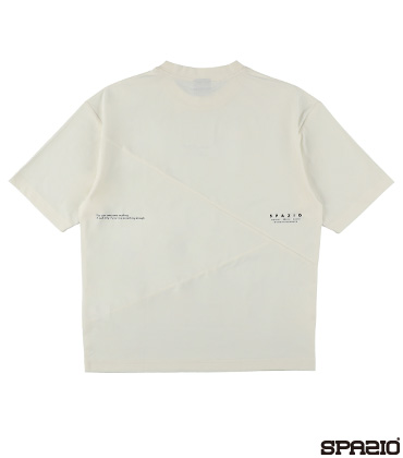 オーバーサイズアシンメトリーTシャツ