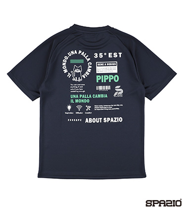 PIPPOバックアートプラシャツ