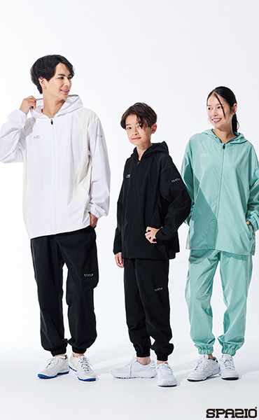 Jr.フレキシブルラインジップパーカー