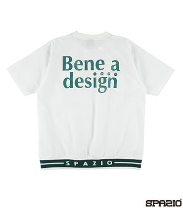 半袖ラインリブピステ