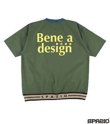 半袖ラインリブピステ