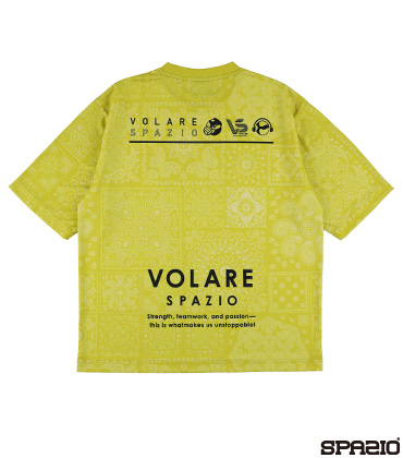 Jr.Volareペイズリーオーバーサイズシャツ