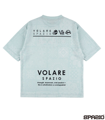 Jr.Volareペイズリーオーバーサイズシャツ