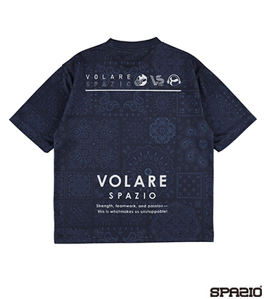 Volareペイズリーオーバーサイズシャツ