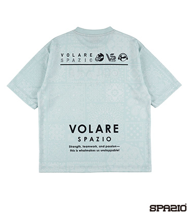 Volareペイズリーオーバーサイズシャツ