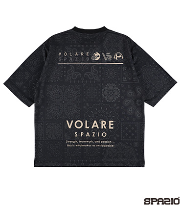 Volareペイズリーオーバーサイズシャツ