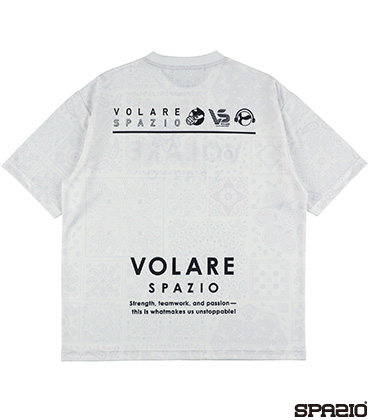 Volareペイズリーオーバーサイズシャツ