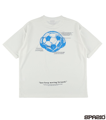 バックボールオーバーサイズプラTシャツ