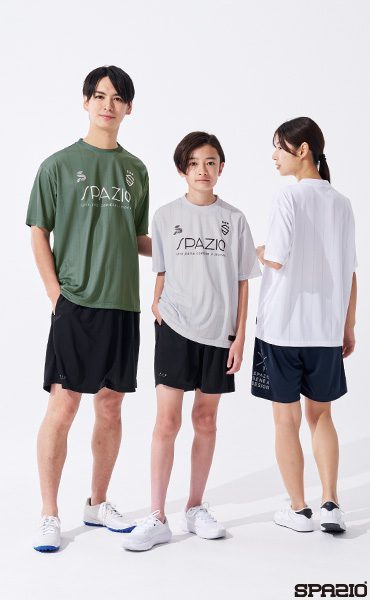 Jr.ストライプオーバーサイズプラTシャツ
