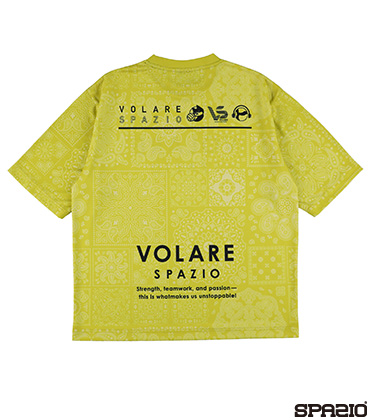 Volareペイズリーオーバーサイズシャツ