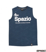 カモフラエンボスノースリーブシャツ