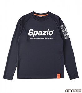Spazioロゴロングプラシャツ