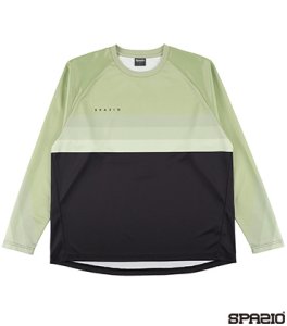 グラデーションロングプラシャツ