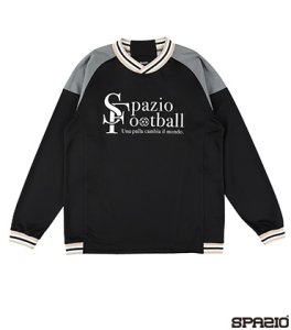 ラインリブ長袖プラシャツ